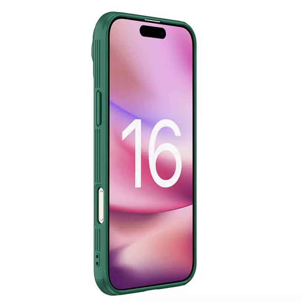 Coque pour Apple iPhone 16 Pro Max, Nillkin, CamShield Prop, Vert