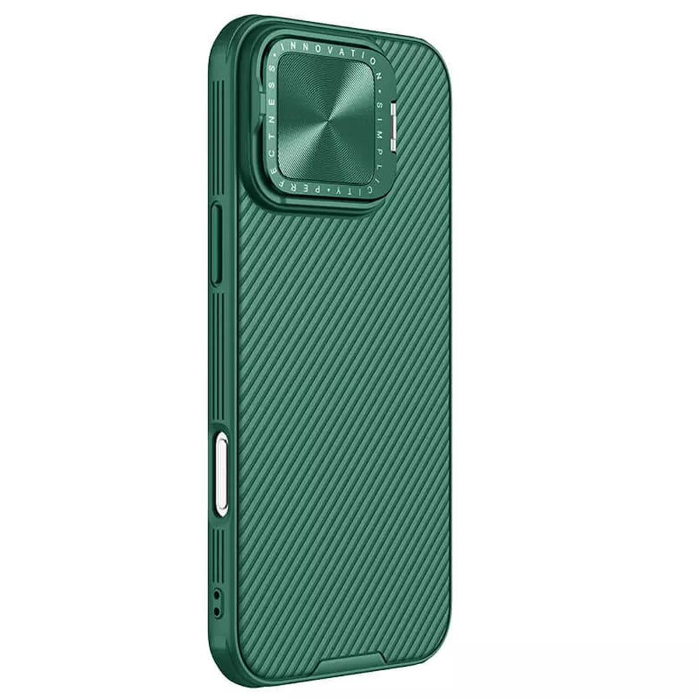 Coque pour Apple iPhone 16 Pro Max, Nillkin, CamShield Prop, Vert