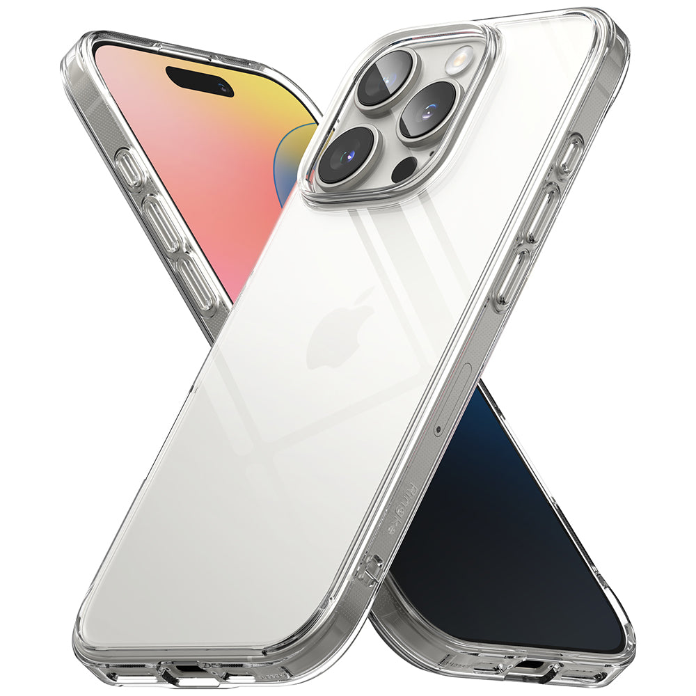 Coque pour Apple iPhone 16 Pro Max, Ringke, Fusion, Transparente