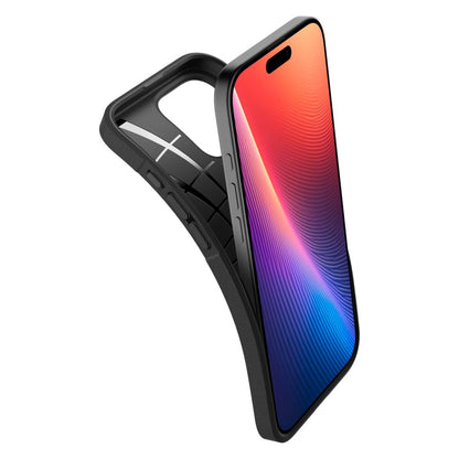 Custodia per Apple iPhone 16 Pro Max, Spigen, Core Armor, Nera Opaca