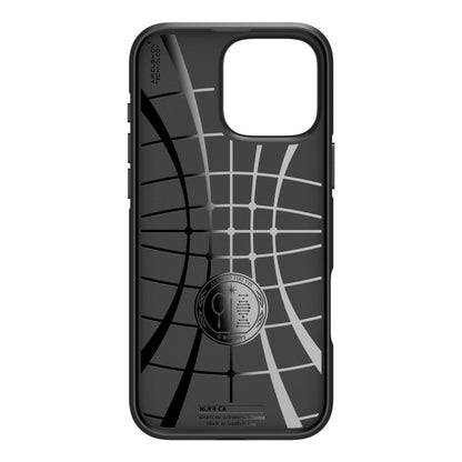 Custodia per Apple iPhone 16 Pro Max, Spigen, Core Armor, Nera Opaca