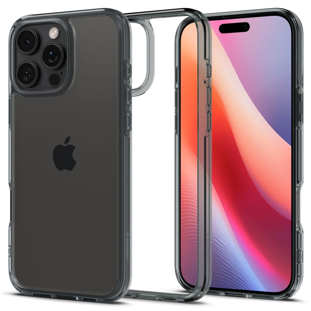 Custodia per Apple iPhone 16 Pro Max, Spigen, Ultra Hybrid, Fumurie ACS07994
