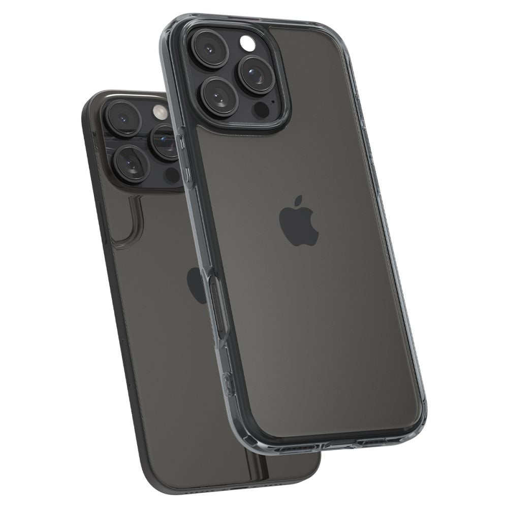 Custodia per Apple iPhone 16 Pro Max, Spigen, Ultra Hybrid, Fumurie ACS07994