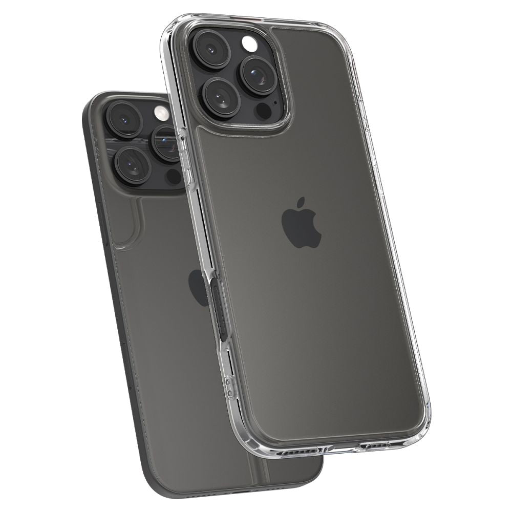 Hülle für Apple iPhone 16 Pro Max, Spigen, Ultra Hybrid, Transparent ACS07992