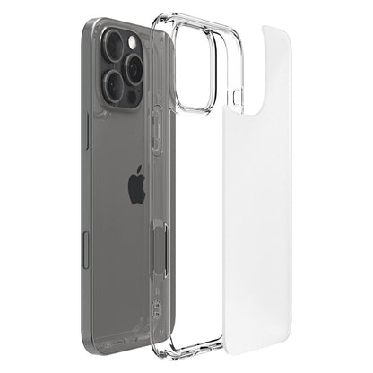 Housse pour Apple iPhone 16 Pro Max, Spigen, Ultra Hybrid, Transparent Satiné ACS07993
