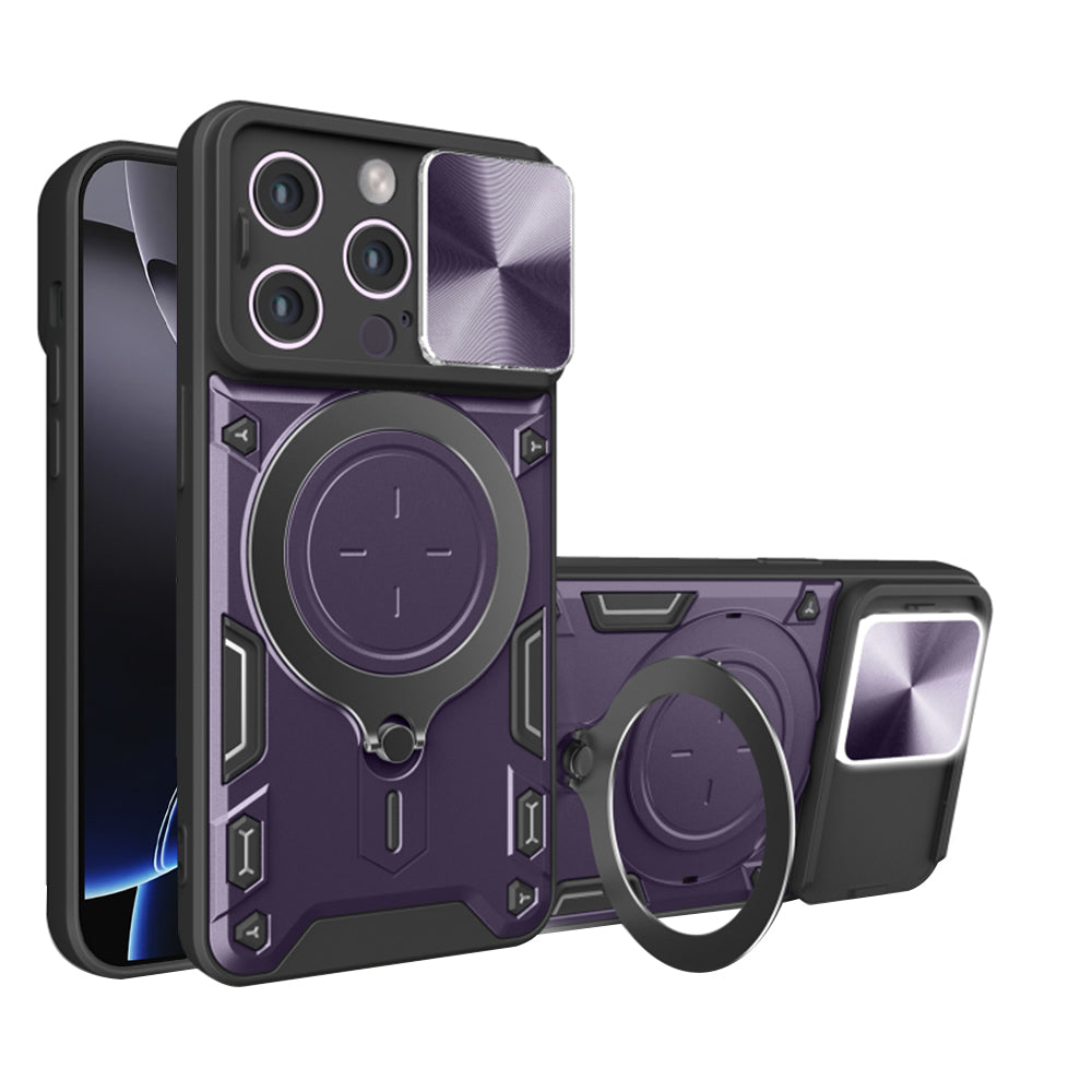 Coque pour Apple iPhone 16 Pro Max, Techsuit, CamGuard Pro, Violet