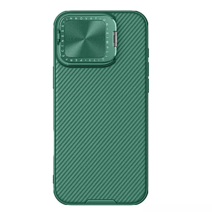 Custodia per Apple iPhone 16 Pro, Nillkin, CamShield Prop, Verde