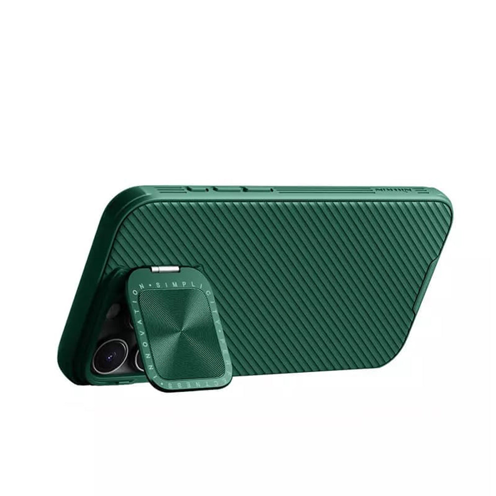 Custodia per Apple iPhone 16 Pro, Nillkin, CamShield Prop, Verde