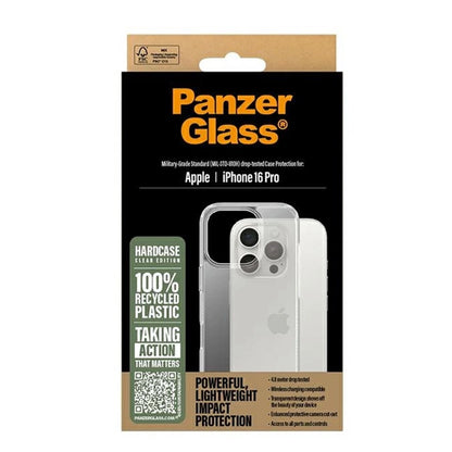 Hülle für Apple iPhone 16 Pro, PanzerGlass, HardCase, Transparent