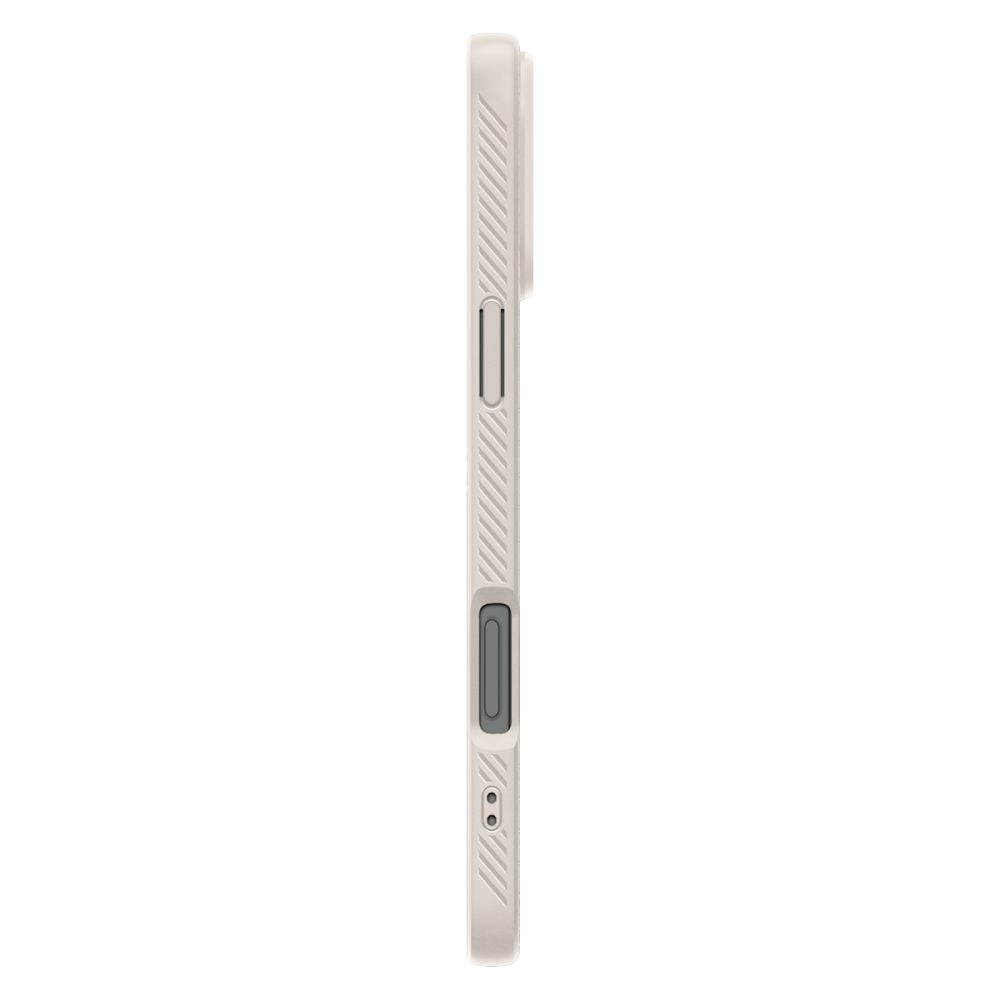 Hülle für Apple iPhone 16 Pro, Spigen, Liquid Air, Beige ACS08120