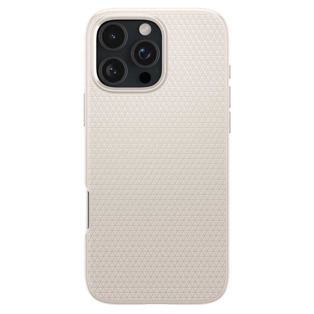 Hülle für Apple iPhone 16 Pro, Spigen, Liquid Air, Beige ACS08120
