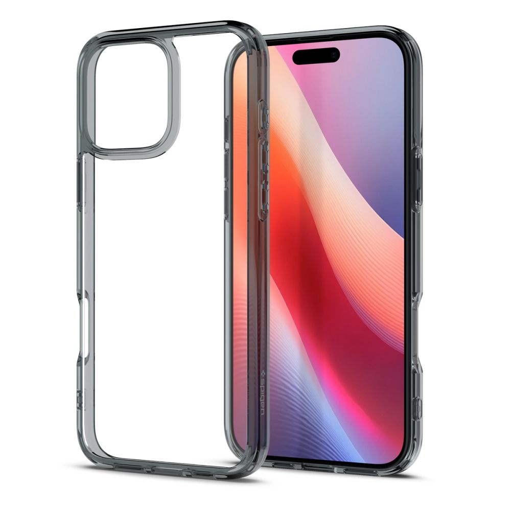 Housse pour Apple iPhone 16 Pro, Spigen, Ultra Hybrid, Fumée ACS08123