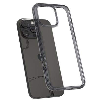 Housse pour Apple iPhone 16 Pro, Spigen, Ultra Hybrid, Fumée ACS08123