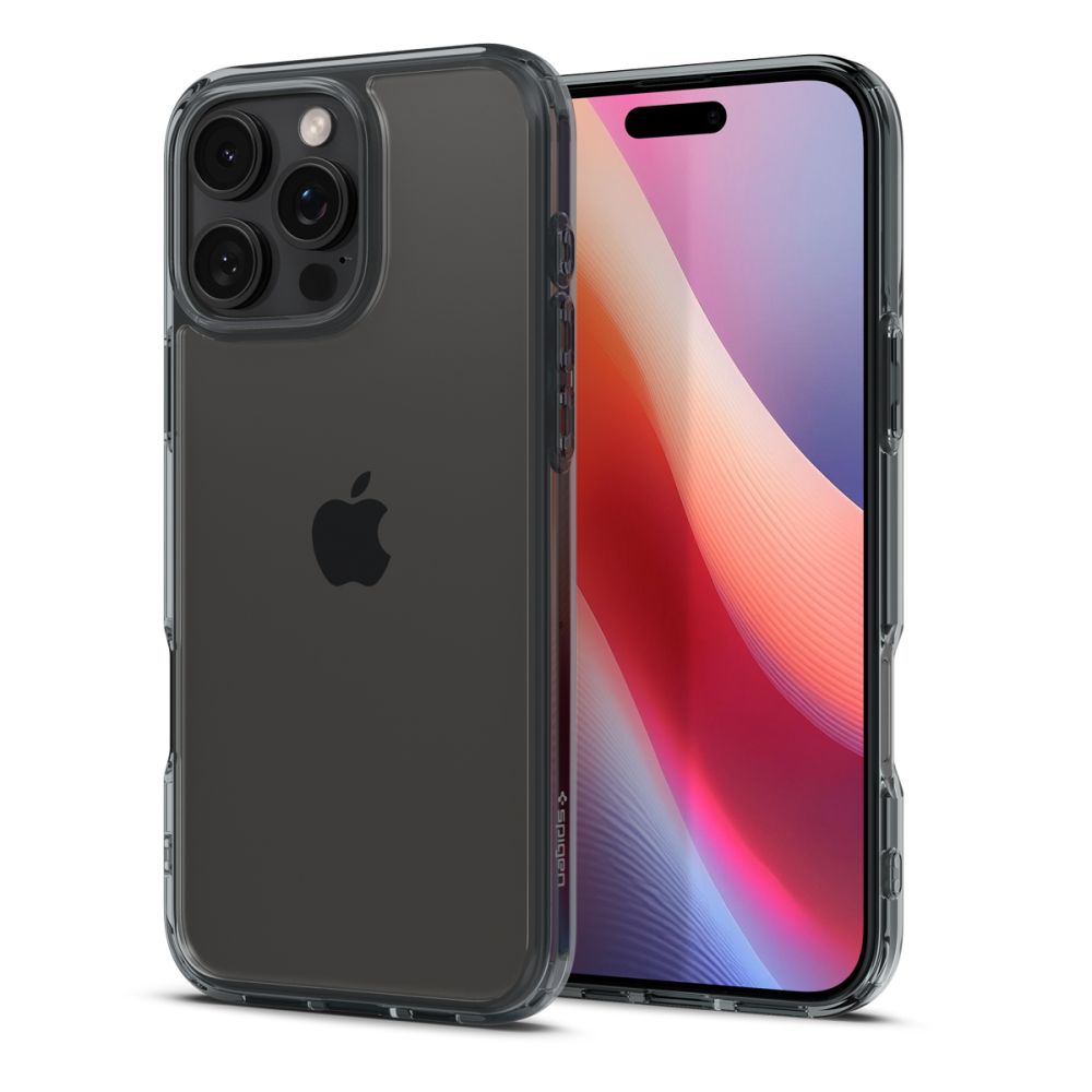 Housse pour Apple iPhone 16 Pro, Spigen, Ultra Hybrid, Fumée ACS08123