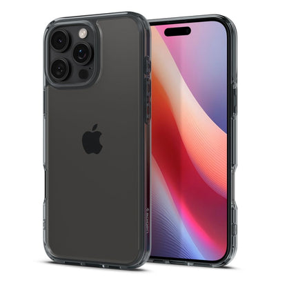 Housse pour Apple iPhone 16 Pro, Spigen, Ultra Hybrid, Fumée ACS08123