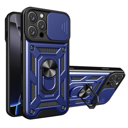 Custodia per Apple iPhone 16 Pro, Techsuit, CamShield, Blu
