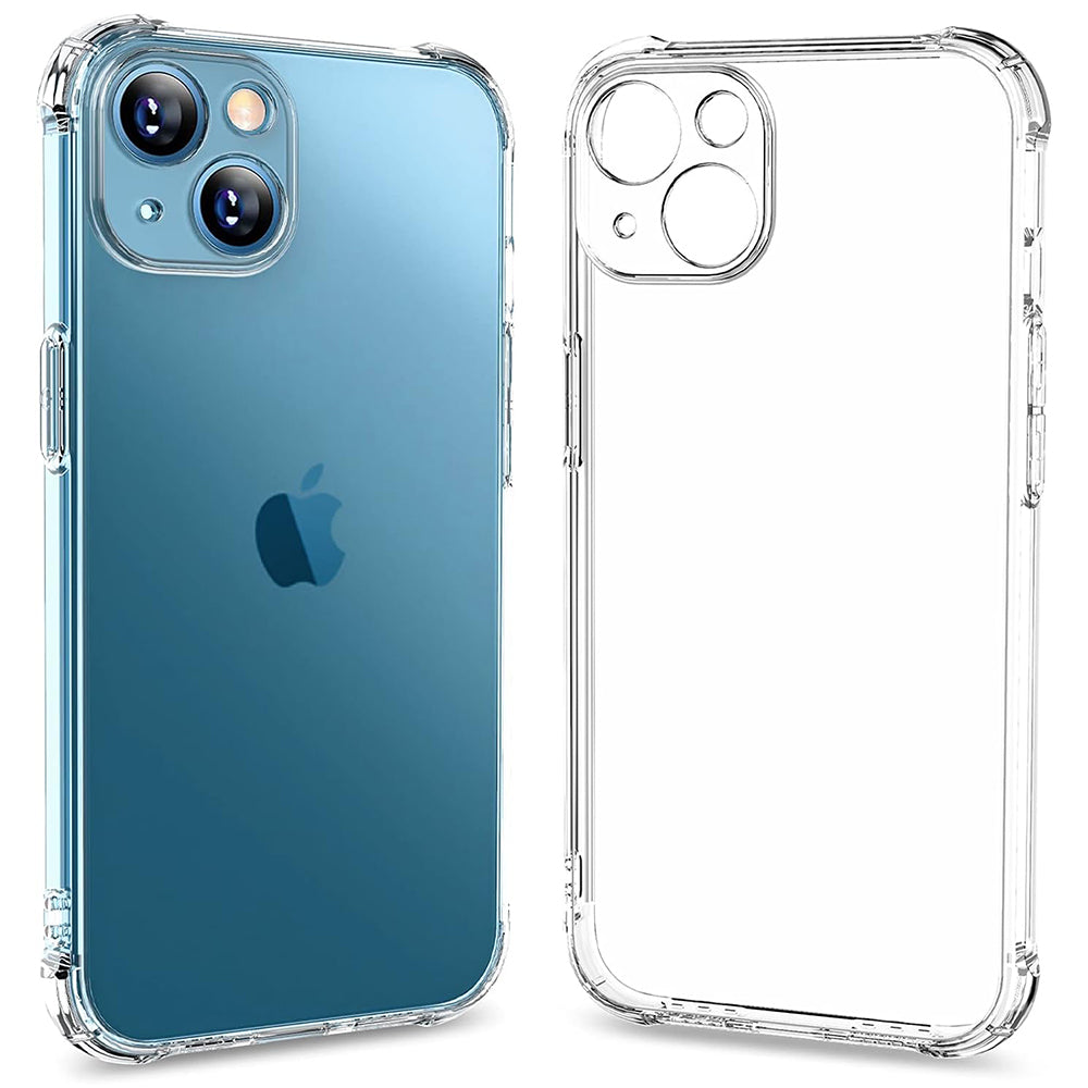 Hülle für Apple iPhone 17e / 16e, Techsuit, stoßfest klar, transparent