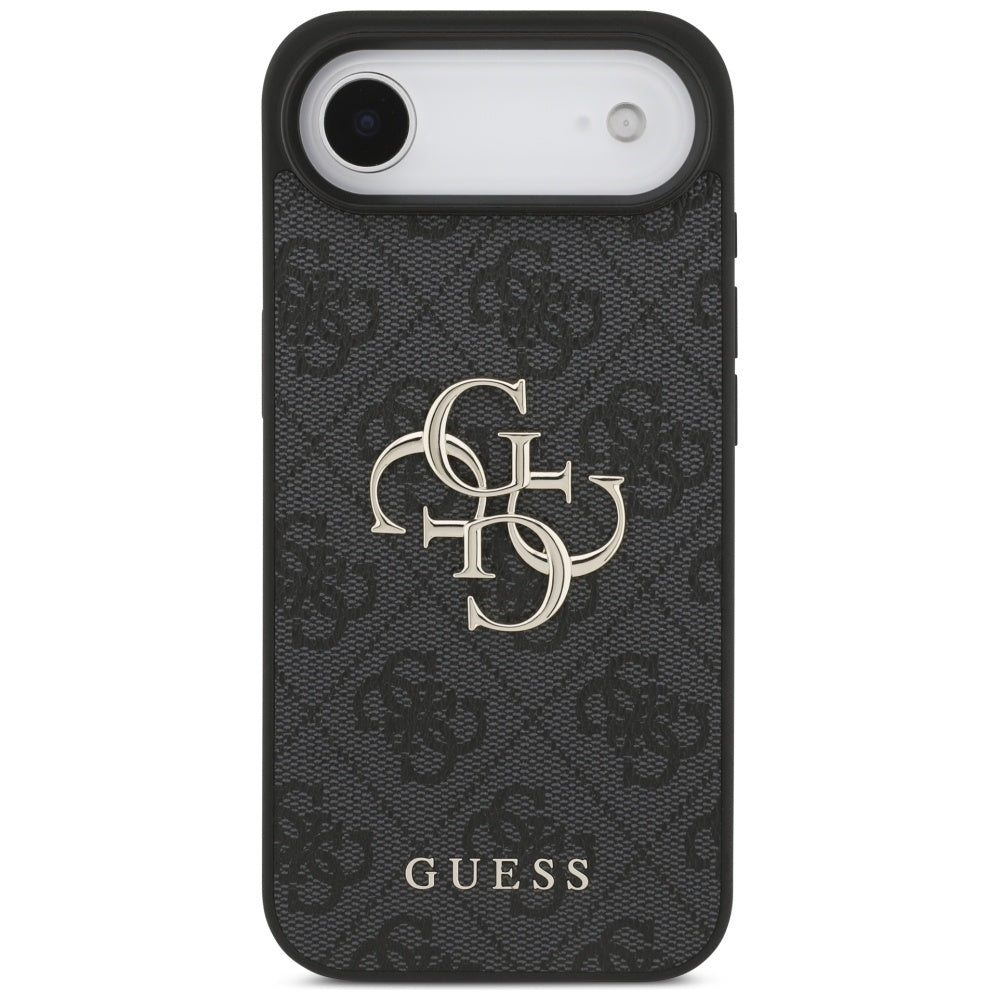 Hülle für Apple iPhone 17 Air, Guess, 4G Big Logo, Schwarz
