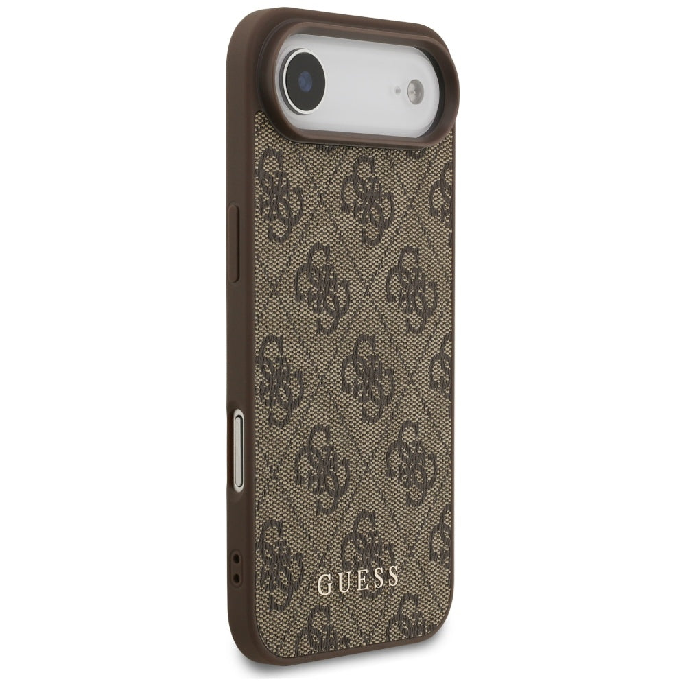 Hülle für Apple iPhone 17 Air, Guess, 4G Classic, Braun