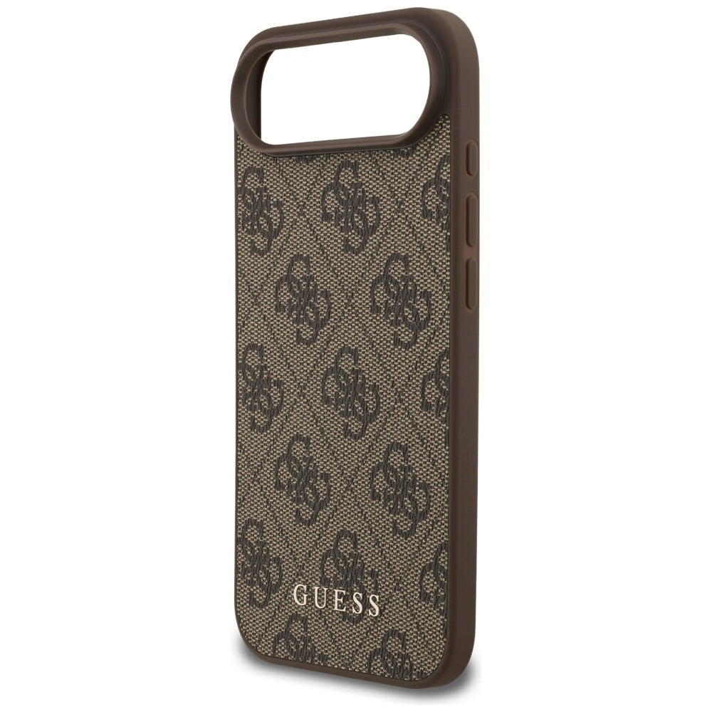 Hülle für Apple iPhone 17 Air, Guess, 4G Classic, Braun