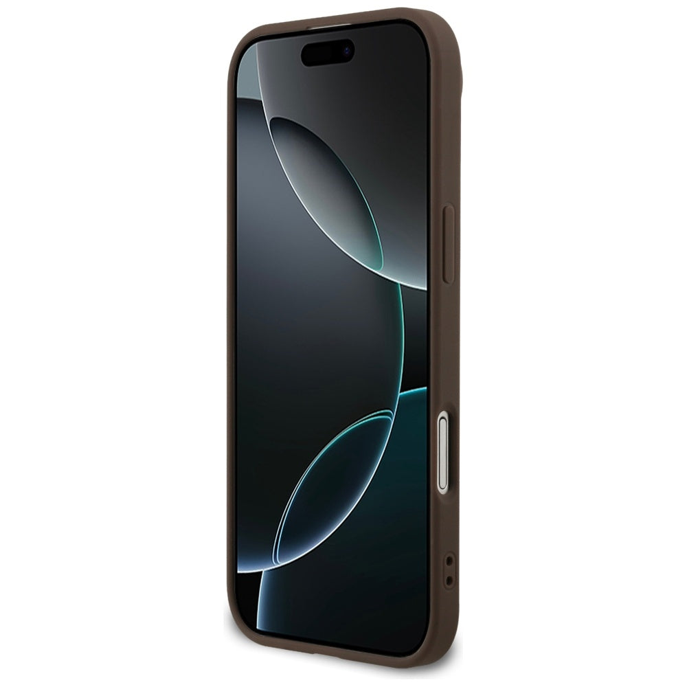 Hülle für Apple iPhone 17 Air, Guess, 4G Classic, Braun