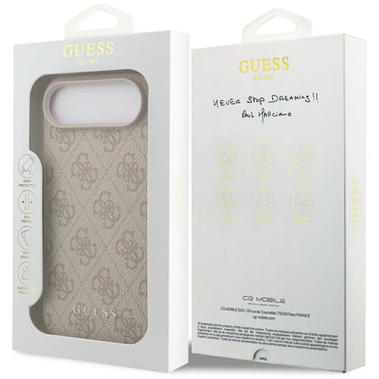 Étui pour Apple iPhone 17 Air, Guess, 4G Classic, Rose
