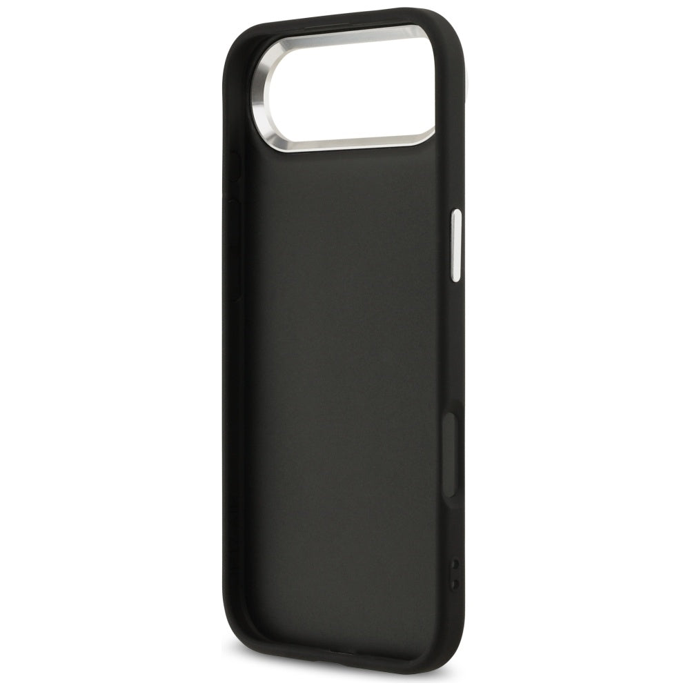 Étui pour Apple iPhone 17 Air, Guess, Big 4G Logo Classic, Noir Argenté