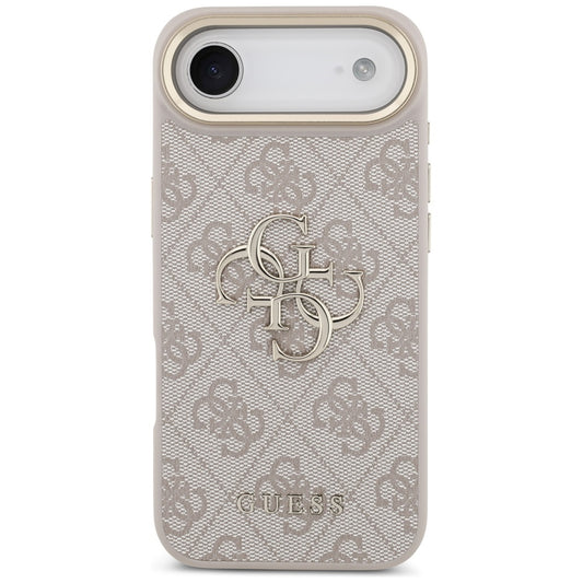 Custodia per Apple iPhone 17 Air, Guess, Big 4G Logo Classic, Rosa Dorato