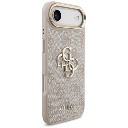 Custodia per Apple iPhone 17 Air, Guess, Big 4G Logo Classic, Rosa Dorato