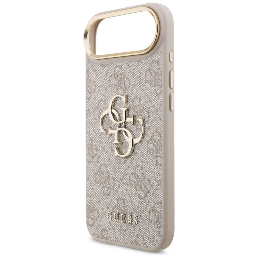 Custodia per Apple iPhone 17 Air, Guess, Big 4G Logo Classic, Rosa Dorato