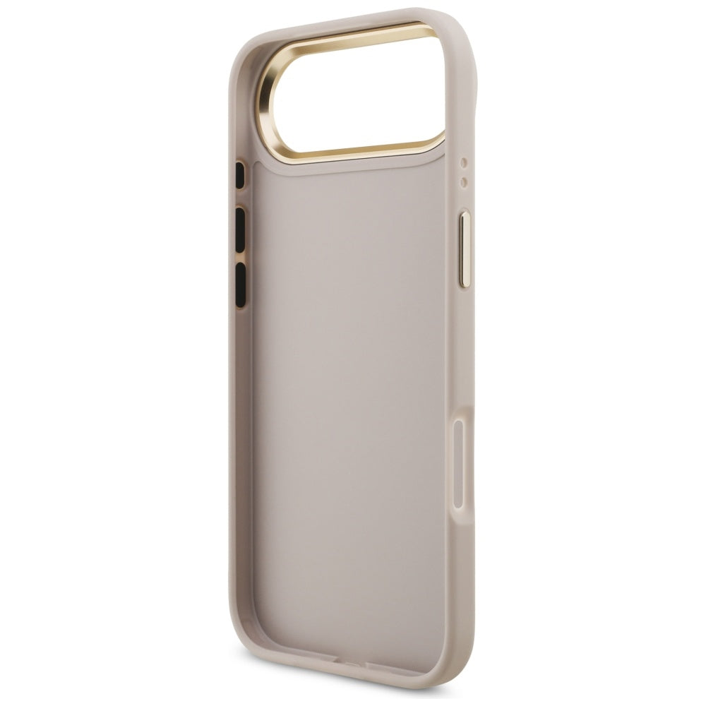 Custodia per Apple iPhone 17 Air, Guess, Big 4G Logo Classic, Rosa Dorato