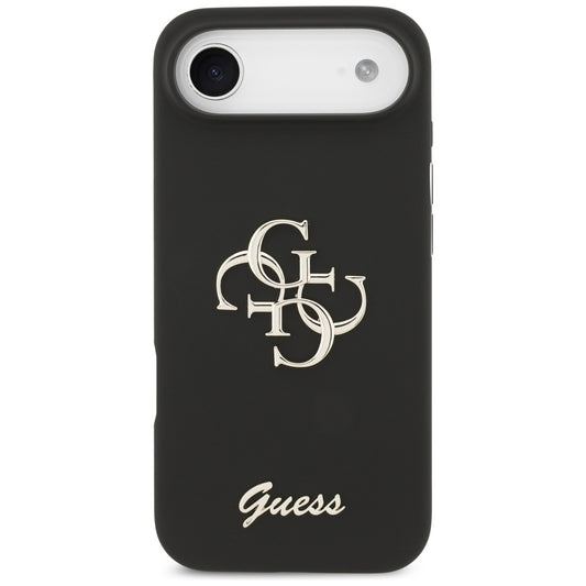 Custodia per Apple iPhone 17 Air, Guess, Big 4G Script, Nera