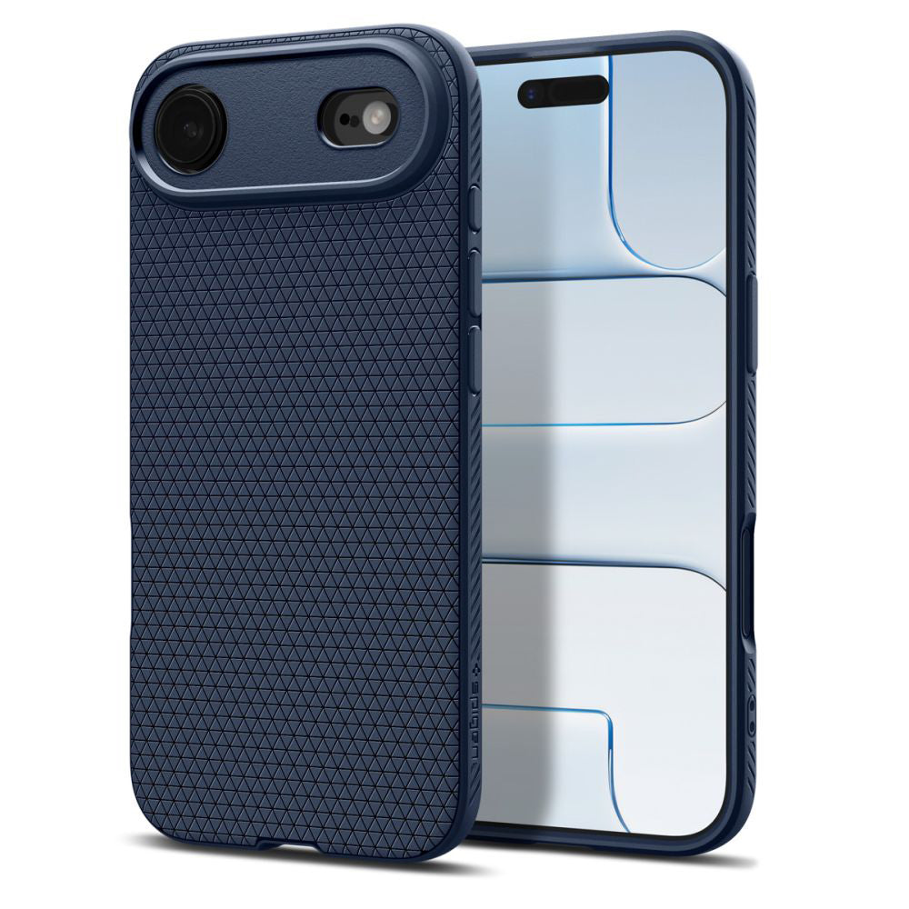 Hülle für Apple iPhone 17 Air, Spigen, Liquid Air, Marineblau ACS10303