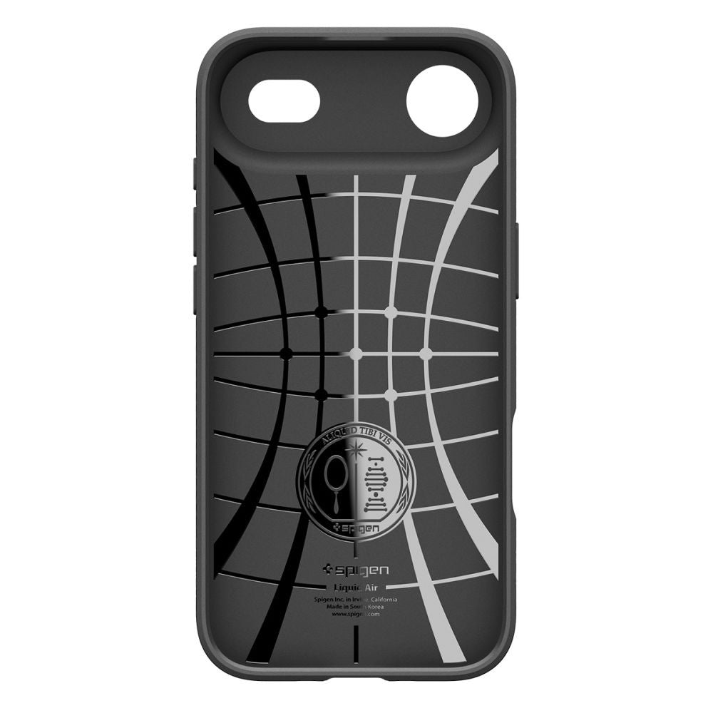Étui pour Apple iPhone 17 Air, Spigen, Liquid Air, Noir Mat