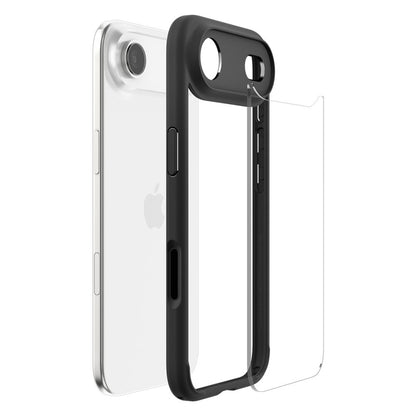 Étui pour Apple iPhone 17 Air, Spigen, Ultra Hybrid, Noir Mat
