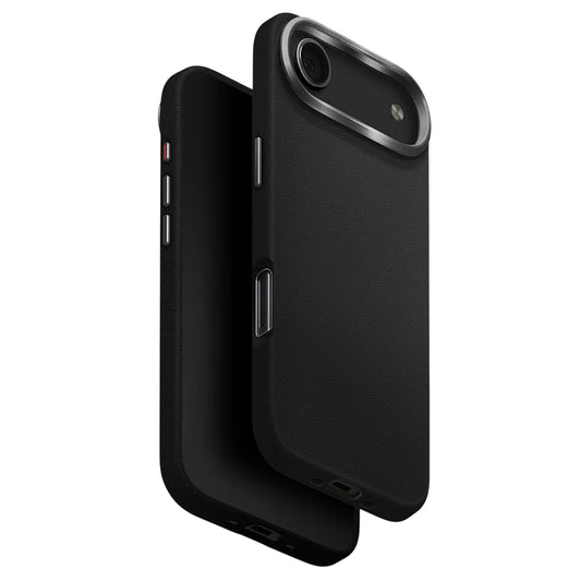 Étui pour Apple iPhone 17 Air, UNIQ, Lyden Leatherette, Noir