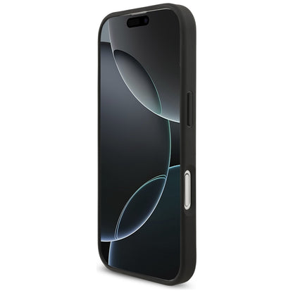 Étui pour Apple iPhone 17, Guess, 4G Big Logo, Noir