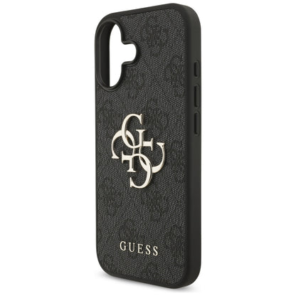 Étui pour Apple iPhone 17, Guess, 4G Big Logo, Noir