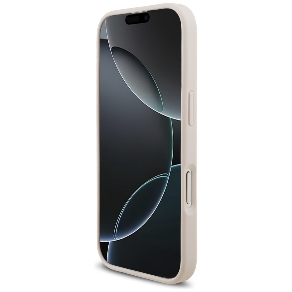 Étui pour Apple iPhone 17, Guess, 4G Big Logo, Rose
