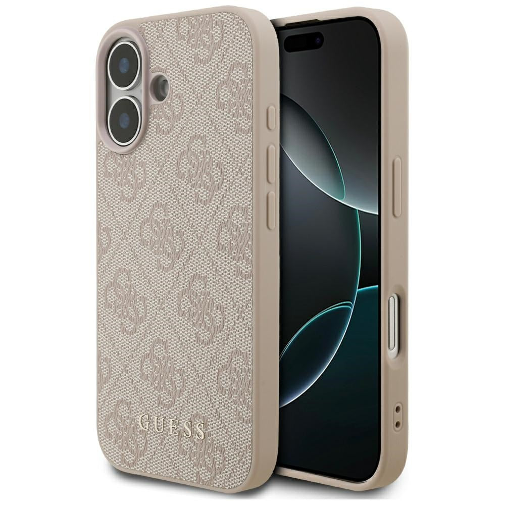 Étui pour Apple iPhone 17, Guess, 4G Classic, Rose