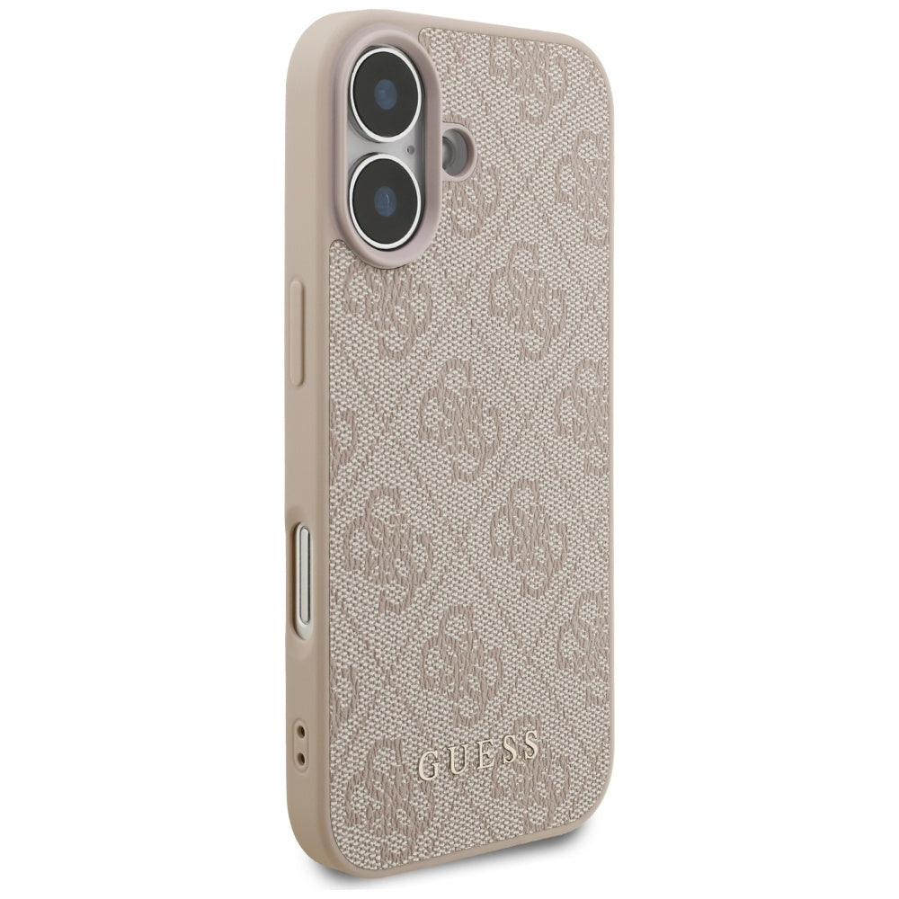 Étui pour Apple iPhone 17, Guess, 4G Classic, Rose