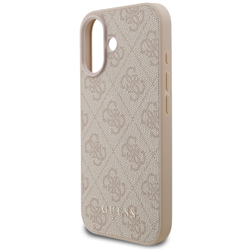 Étui pour Apple iPhone 17, Guess, 4G Classic, Rose