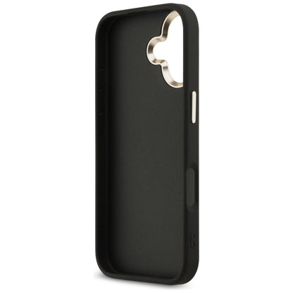 Custodia per Apple iPhone 17, Guess, Big 4G Logo Classic, Nero Dorato
