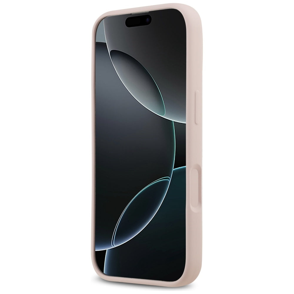 Custodia per Apple iPhone 17, Guess, Big 4G Script, Rosa Chiaro