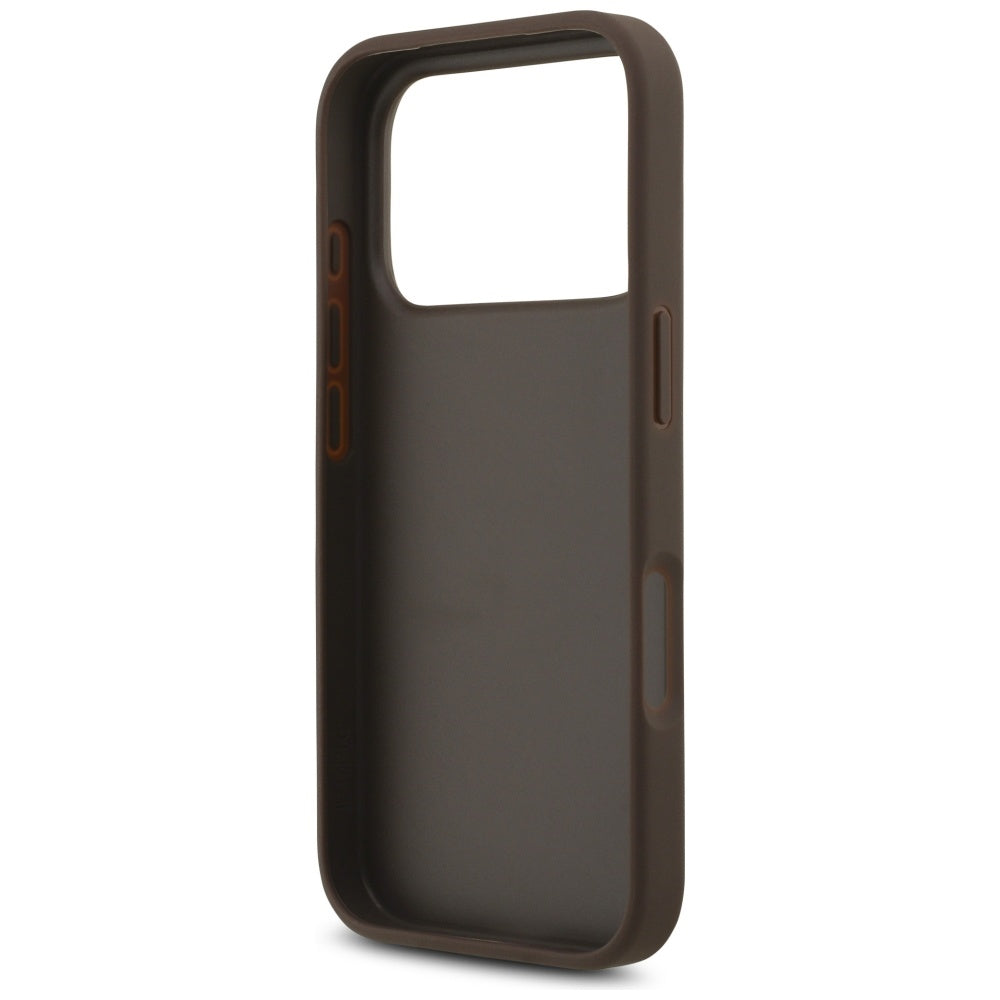Custodia per Apple iPhone 17 Pro, Guess, 4G Big Logo, Marrone
