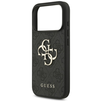 Custodia per Apple iPhone 17 Pro, Guess, 4G Big Logo, Nera