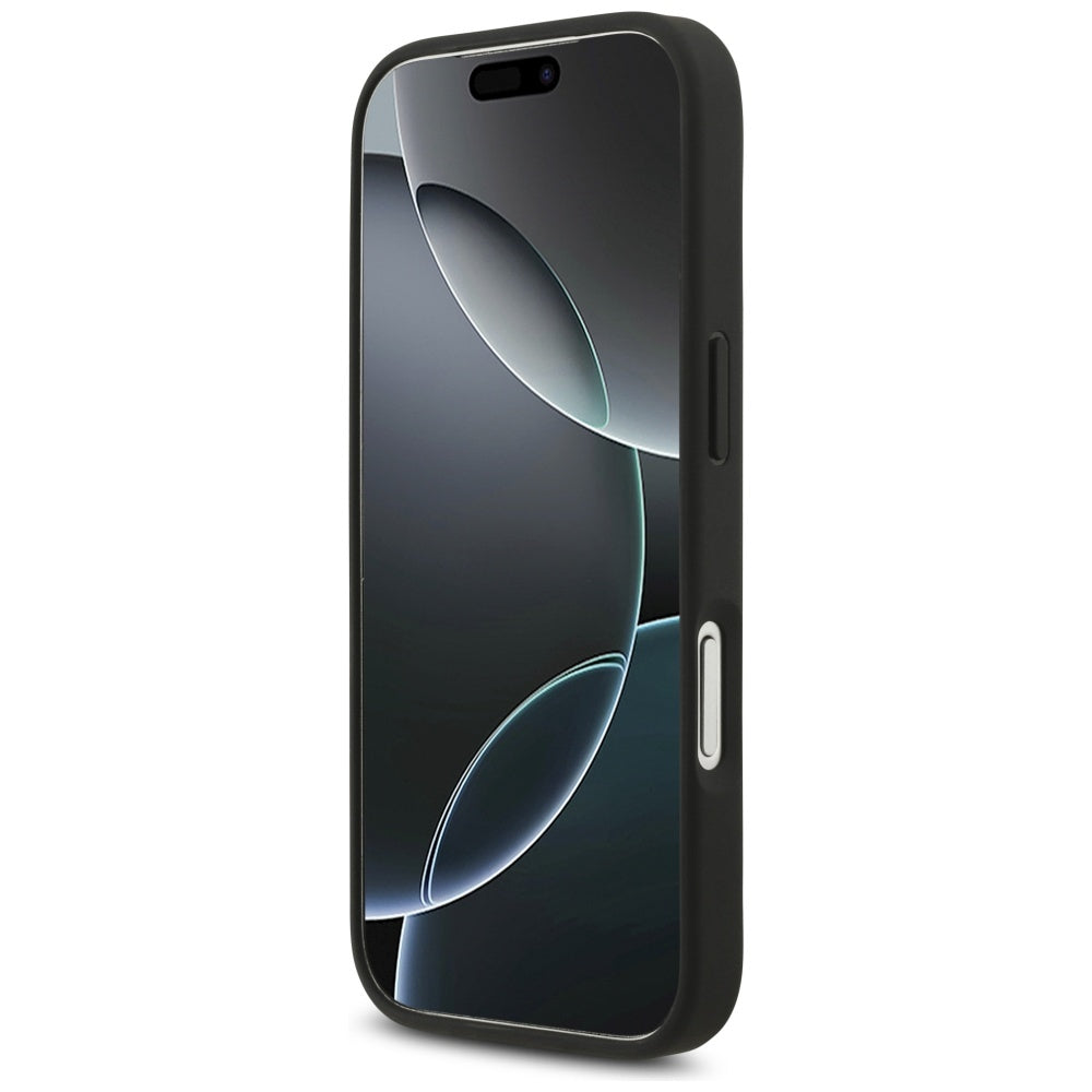 Custodia per Apple iPhone 17 Pro, Guess, 4G Big Logo, Nera