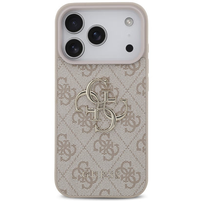 Étui pour Apple iPhone 17 Pro, Guess, 4G Big Logo, Rose
