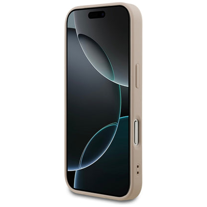 Étui pour Apple iPhone 17 Pro, Guess, 4G Classic, Rose