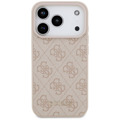 Étui pour Apple iPhone 17 Pro, Guess, 4G Classic, Rose
